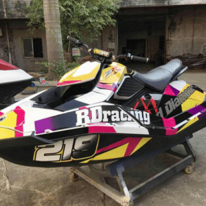 Motorcycle boat body film